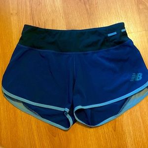 New balance  navy blue athletic shorts.